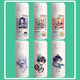 Yaowan Xiye Xuan's Water Cup autour de la tasse d'eau dans le temps et la peinture spatiale Traveler Thermos Cup Ain Luo Xia Lu Chen Silan Douct de l'eau potable SF3884 LU CHEN PEA CUP 450ML