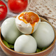 Haizhuoyang authentic red heart oil salted duck eggs 60g fresh large yolk ready-to-eat premium salted duck eggs whole box 6 pieces Haizhuoyang authentic red heart oil salted duck eggs 60g fresh large yolk ready-to-eat premium salted duck eggs whole box 6 pieces