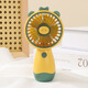 
Six-legged Ant New Cute and Creative Handheld Small Fan USB Charging Large Wind Power Portable Desktop Fan Manufacturer HD6626- Light Yellow New Model More Than Selling More Than More Explosive
