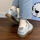 Huili Damenschuhe neue deutsche Trainingschuhe Dopamine lässige Sportschuhe für Frauen für Frauen K841br hellblau/blau 36