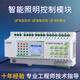 Intelligent lighting control module Lighting centralized controller system time control latitude and longitude switch 16A loop 485 communication 4-way 16A intelligent lighting control module