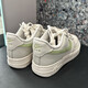 Nike Nike Spring Damenbrettschuhe Leichter atmungsvoller Komfort Freizeitschuhe Modetrendy Air Force One Low Top Board Schuhe IB3881-001/Weiß/Grau/Blau 36.5