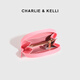 CHARLIE & KELLI官网 轻奢CK钱包女士小巧收纳包零钱包卡包生日礼物送女友老婆 米色