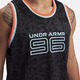 Under Armour 25 Frühlings- und Sommer -neue Weste lässige ärmellose Top Basketball Sportweste Black M (170)