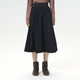 北极狐（FJALLRAVEN）女士半身裙长裙2025春夏城市户外工装裙A字伞裙102512035 555黑色 均码 A36