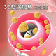 Mama Bao Twin Baby (Babymabo) Máquina de palomitas de maíz infantil juguetes Real Cooking House Girl Birthday Gift Regal Máquina de palomitas de maíz [Enviar 2 bolsas de maíz