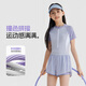 
Keep children's swimsuit girls swimsuit one-piece small medium and big girls double-layer swimming trunk suit 720 light purple 170