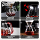 Bincoo glass hand brewed coffee pot cooled iced American tasting cup cold brew pot hand brewed sharing pot
