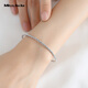 Miss JuJu pt950 platinum bracelet for women platinum twist rope small waist bracelet fashion jewelry weight 11.4-11.6g