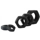 Core 10.9 high-strength GB6172 black hexagon thin nut standard flat nut M5M6M8M10M12M14M M8*1.25 tooth distance [1500]