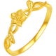 Saturday Lucky Yellow 18K Gold Ring Female Flower Birthday Gift C0114758 No. 10
