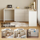 Quanyou Home Cream Style Corner Retractable Dressing Table Bucket Cabinet Integrated Bedroom Dressing Table Multi-Purpose Storage Cabinet Furniture