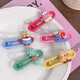 [Dopamine Hair Accessories] Colorful Dopamine SpongeBob Hair Pin Side Clip Pai Star Clip Headdress SpongeBob Duckbill Clip