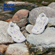 Jordan (QIAODAN) children's shoes, children's sandals, new summer girls' river shoes, Baotou non-slip children's beach shoes, Jordan White/Kapok Purple 29