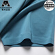 Ajgneamain Italienisch leichte Luxus-T-Shirt kurzärmelige Polo-Hemd-Hemd-Sommer-Dünngeschäft lässiger hautfestes hautresistentes, atmungsaktives Herrenkleidung 9859-Shallow-Kaffee [keine Spuren und kein Eisen] M 170/88a [Empfohlen 100-125 Jin [Jin gleich 0,5 kg]]