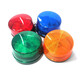 Crystal controlled LED small strobe flash light warning alarm light 124v fire fire circular alarm flashing light-red-24V-79 type