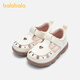 Balabala baby shoes non-slip girls princess shoes 2025 summer new shoes off-white 10301 17 170mm