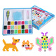 
Zhiku Water Mist Magic Bead Night Pearl Toy Magic Beads Glowing Handmade Diy Children's Set Material Set New Girl [Cloud] 10 Colors 1000 Pieces + Standard Accessories Pack