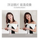 Sentai Bear Mirror Full-body Clothing Mirror Household Rounded Corner Fitting Mirror Arched Wall-Bedroom Ins Golden Rounded Corners-Backed Bracket-Exquisite Aluminum Frame 60*165CM Ultra Silver Mirror-Clear Imaging