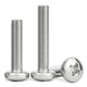 Tianli 304 stainless steel cross round head screw PM pan head bolt switch socket panel machine screw machine screw M3*10 (200 pieces)