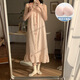 荣西图（RONGXITU）云朵棉睡衣女夏吊带睡裙公主风薄款可外穿 6636Z#粉色 185 XXL