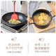 Debo Debo pot set Maifan stone color fine iron wok frying pan soup pot three-piece set DEP-DZ329