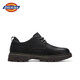 Dickies Herren -Freizeitschuhe Arbeitskleidung Business Lederschuhe Herren lässig Retro Britische Arbeitspeakschuhe schwarz 44