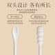 COOKSS婴儿棉签棉棒新生儿宝宝掏耳朵鼻屎肚脐螺旋头挖耳勺化妆消毒专用