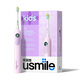 USMILE SMILE más el cepillo de dientes eléctrico para niños T10 para los regalos de cumpleaños para adolescentes para novio y novia. Adecuado para los 9-18 años. Cantando cepillos de dientes para regalos del día infantil [la mayoría de los productos nuevos - Disfruta de la compañía de música] T10 Star Purple