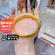 Das luxuriöse goldene Loach Back Gold Bag Silber Armband Imperial Concubine Armband Breites Grenzarmband 999 Geschenk an Frau Frosted Style Loach Back Goldbeutel