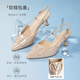 
Best 25 summer fashion trendy stiletto pointed-toe women's sandals F6031BH5 pink 36