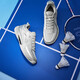 361 Men's and Women's Badminton Shoes Winning PRO Summer New Breathable Anti-Slip Training Sports Shoes Photon Gray/Silver White 40