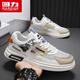 
Warrior men's shoes summer versatile mesh shoes men's breathable casual shoes men's L758N khaki gray 42