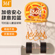 361°儿童篮球架篮球框家用宝宝投篮玩具训练器室内1-3岁玩具免打孔 活力橙【1个球】壁挂便携式