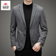 Inter Milan Luxury Brand haut de gamme Spring and Automne Walle Suit en laine de veste en laine pour hommes Slim coréen décontracté costume Camel M Recommandé d'être à moins de 120 Jin [Jin est égal à 0,5 kg]