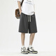 Nebel Sky Shorts Herren Sommer-Dünnsport-Trend Lose große Freizeithosen Männer vielseitiger amerikanischer High Street Fünf-Zeiger-Hosen