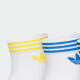阿迪达斯 （adidas）Originals三叶草2025年男女ORI TREF ANK 3P袜子 KA9277 XS