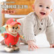Kinder Rabbit Puppy Dance Roboter Toys können mit Lichtern Early Education Machine Männliche 4 Mädchen 0-3 Jahre alt und tanzen und Blue-Electric Dog Dance Roboter wiederaufladbare Batterieversion (Batterie + Schraubendreher)
