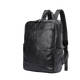 Kangaroo new men's genuine leather laptop bag men's backpack business travel cowhide large capacity new 9196 black irregular bag vertical pattern floral leather