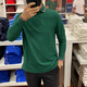 汤米希尔费格（Tommy Hilfiger）男新款网眼棉商务休闲吸汗速干长袖Polo衫官方正品 1#藏青色9766 410 弹力版 常规 XL