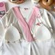 
Short-sleeved pregnant women pajamas dress for summer for childbirth with chest pad loose large size prenatal check-up clothes for pregnancy wear home clothes ISY-16819# short-sleeved skirt with chest pad L size (recommended weight 90-120 Jin [Jin equals 0.5 kg])