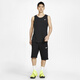 耐克（NIKE）官方男子速干训练背心夏季无袖运动柔软舒适圆领AR6070 010黑/(白) L