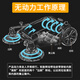 
Seaside hand-pushing sweeper industrial unpowered vacuum-sweeping garbage sweeper property factory workshop breeding farm road warehouse sweeper truck cleaning width 1050mm + 55L large capacity + foldable