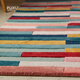 Katifia Diseñador Block de color Dopamine Art alfombra Sala de estar Memphis Color geométrico Girls dormitorio Lana personalizada PX3271 1400 mm2000mm