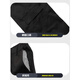 A21funb security suit short-sleeved large size plus size plus size work clothes summer tops property pants security training summer suit 829 security suit summer short-sleeved single top (+ label sticker) 2XL 180 (150-170Jin [Jin equals 0.5 kg])