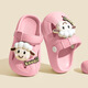 Ziweiqi Sommer Neues Kinderloch Schuhe Baby Sandalen Nicht-rutschfeste Innenkhaki-No-Zubehör 20-21 Größe/innere Länge 13,5 cm für 1-2 Jahre alt geeignet