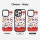 
Beautiful Ten Cent (MSMF) Sanrio Apple Magnetic Phone Case Magsafe Cartoon Cute Girl Heart Katie Cat Advanced Wireless Charging Two-in-1 Applicable Women's Anti-fall Protection Case [Magnetic Acrylic] Ugly Fish Hanton-BG695G iPhone16