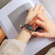 Emporio armani montre la petite plaque carrée de la file carrée verte quartz watch anniversaire 520 Gift de la Saint-Valentin à la mode