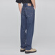 Lee [Ended by Zhang Linghe] The same 25 new product in the mall 753 comfortable mid-waist straight dark blue men's jeans dark blue 32