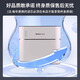 Yichi Lotus Shanghe Nivico Haushalt Küche Leitungswasserfilter RO Umkehrosmose Ultrafiltration Direkter Trinker Frontwasserreiniger Wasserreiniger Küche unter Küche SRO-5012 Hellgrau